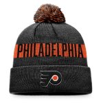 philadelphia flyers fundamental beanie cuff with pom – Toronto Maple Leafs Jerseys and Headwear Collection