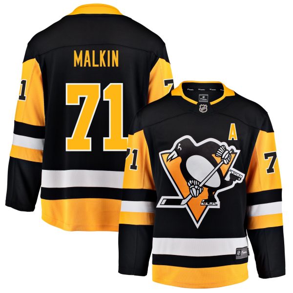 pittsburgh penguins fanatics home breakaway jersey – evgeni malkin – mens – Toronto Maple Leafs Jerseys and Headwear Collection