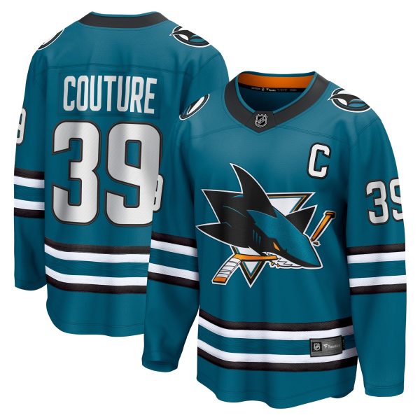 san jose sharks fanatics home breakaway jersey – logan couture – mens – Toronto Maple Leafs Jerseys and Headwear Collection