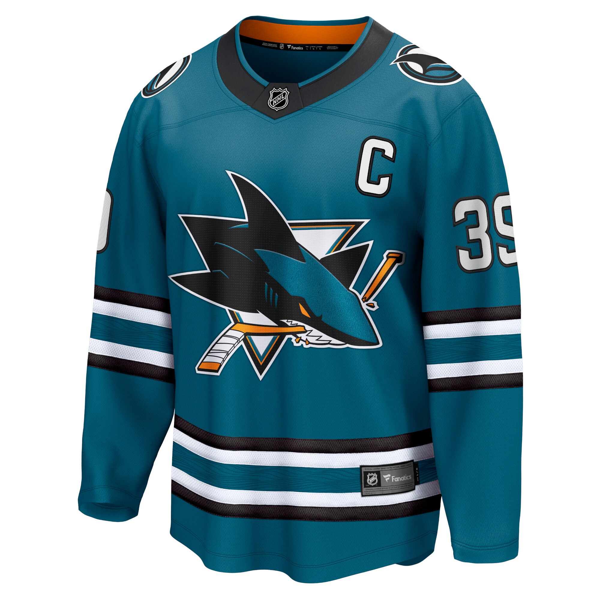 san jose sharks fanatics home breakaway jersey – logan couture – mens – Toronto Maple Leafs Jerseys and Headwear Collection