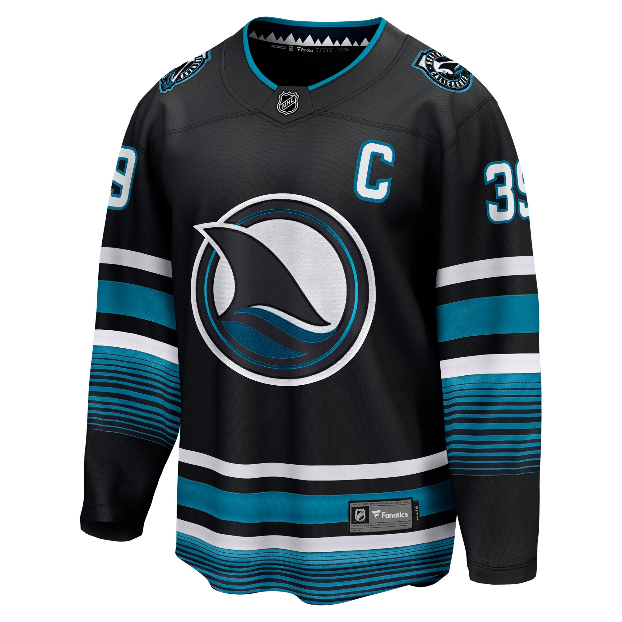 san jose sharks fanatics replica alternate breakaway jersey – black – logan couture – mens – Toronto Maple Leafs Jerseys and Headwear Collection