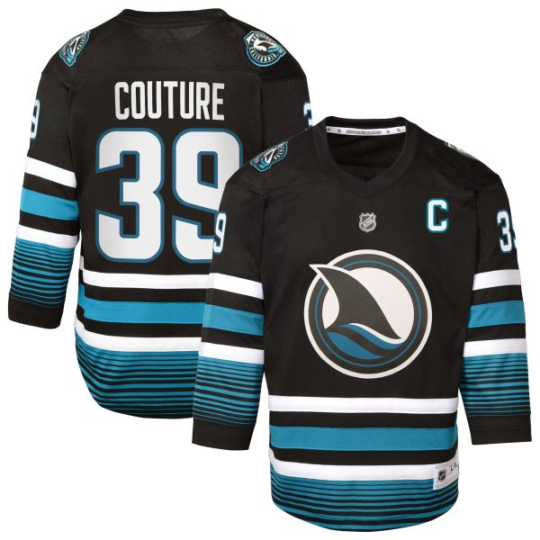 san jose sharks fanatics replica alternate breakaway jersey – black – logan couture – youth – Toronto Maple Leafs Jerseys and Headwear Collection