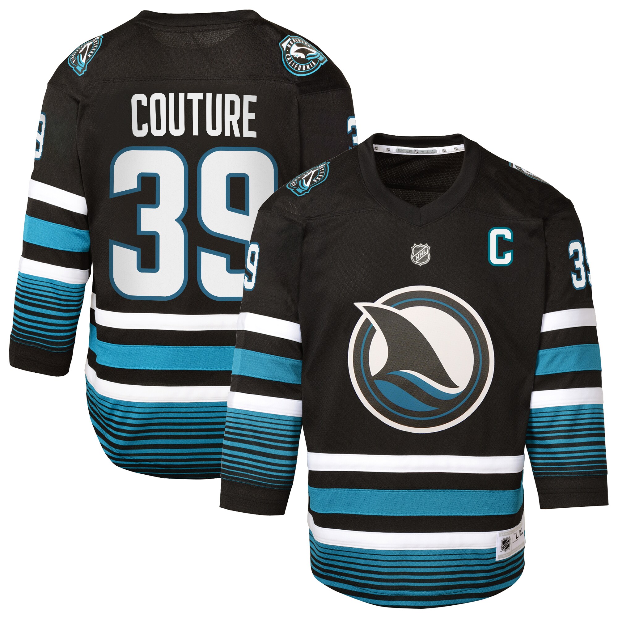 san jose sharks fanatics replica alternate breakaway jersey – black – logan couture – youth – Toronto Maple Leafs Jerseys and Headwear Collection