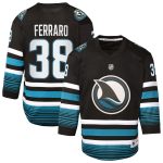 san jose sharks fanatics replica alternate breakaway jersey – black – mario ferraro – youth – Toronto Maple Leafs Jerseys and Headwear Collection