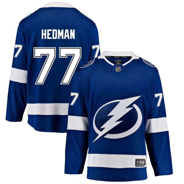 tampa bay lightning fanatics home breakaway jersey – victor hedman – mens – Toronto Maple Leafs Jerseys and Headwear Collection