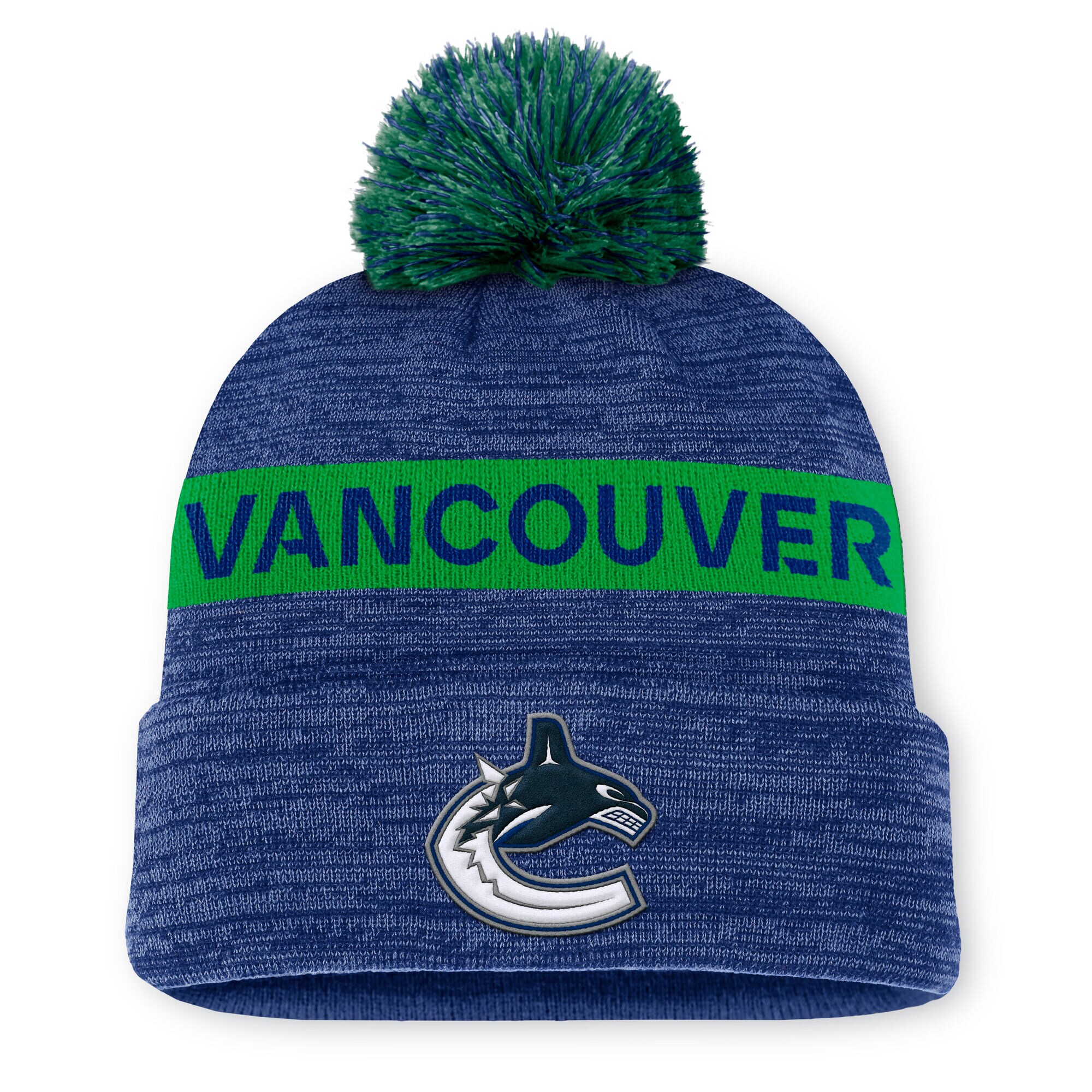 vancouver canucks authentic pro rink beanie cuff with pom – Toronto Maple Leafs Jerseys and Headwear Collection