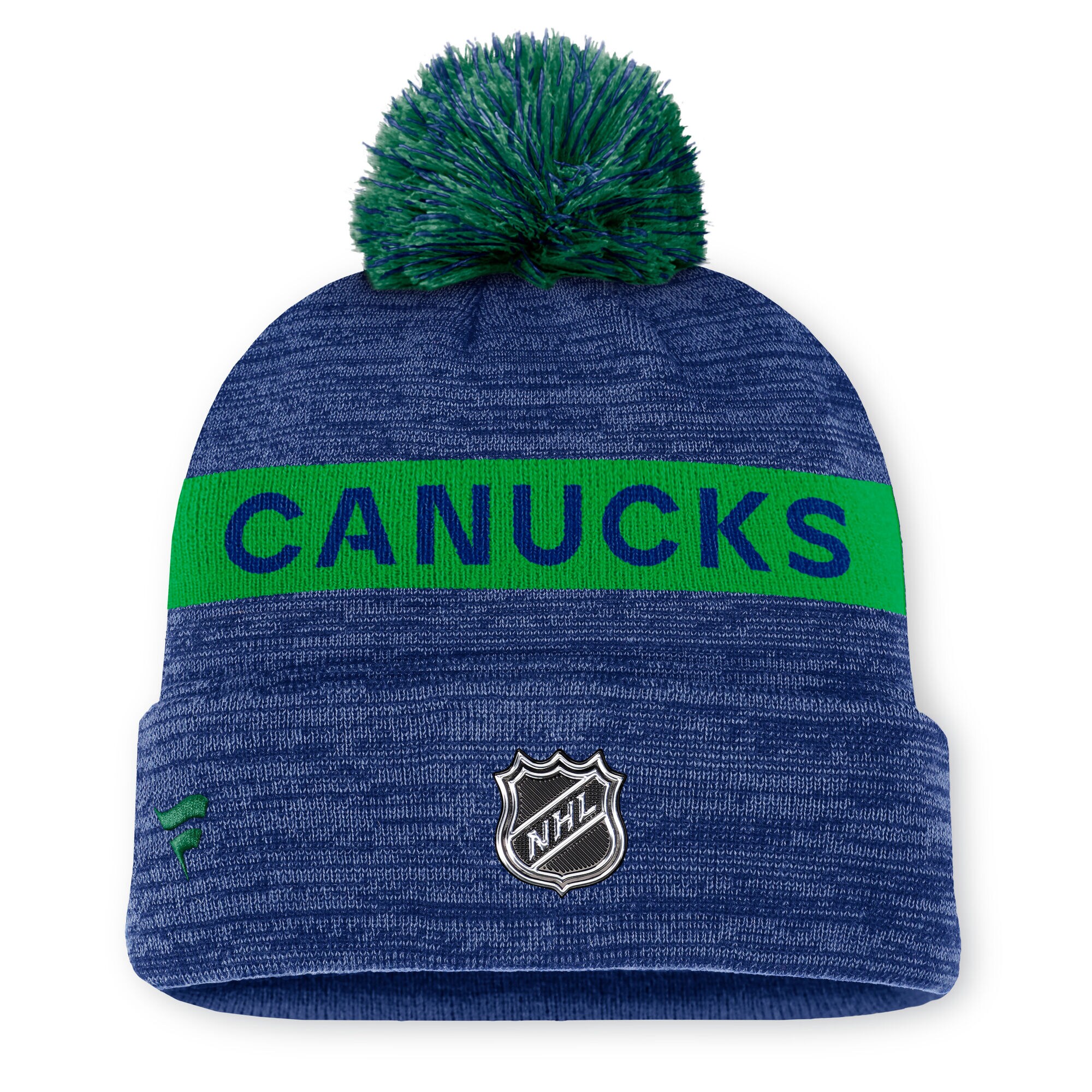 vancouver canucks authentic pro rink beanie cuff with pom – Toronto Maple Leafs Jerseys and Headwear Collection