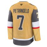 vegas golden knights fanatics branded home premium jersey – gold – alex pietrangelo – mens – Toronto Maple Leafs Jerseys and Headwear Collection
