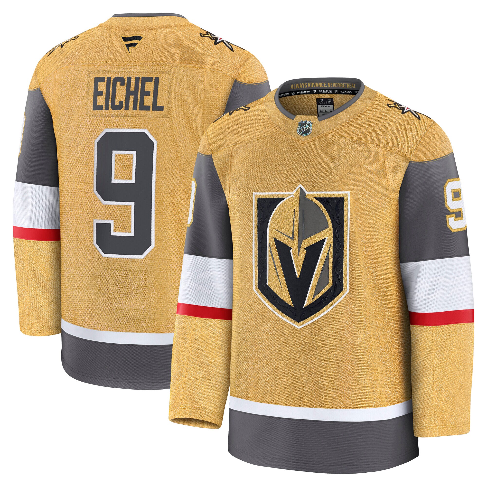 vegas golden knights fanatics branded home premium jersey – gold – jack eichel – mens – Toronto Maple Leafs Jerseys and Headwear Collection