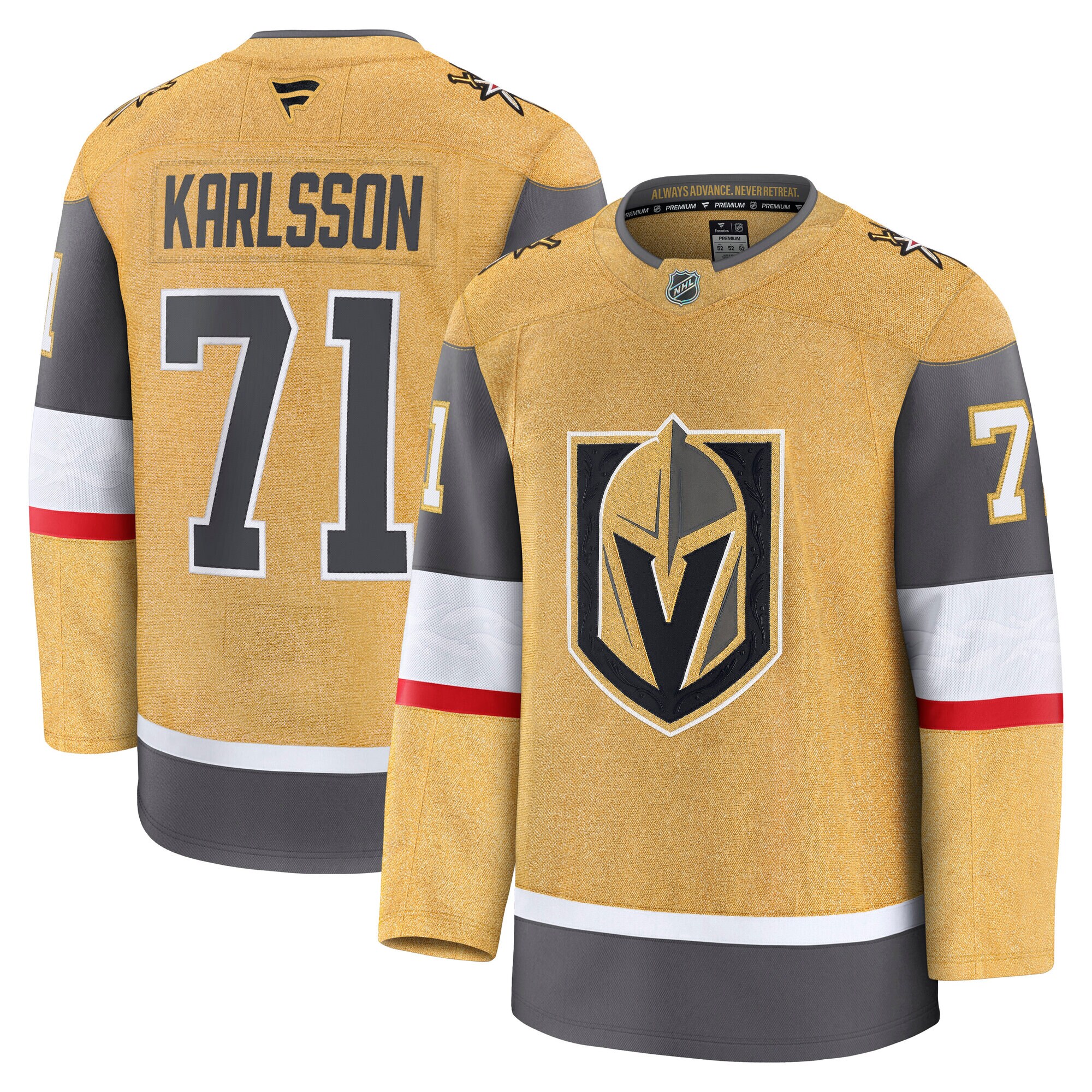vegas golden knights fanatics branded home premium jersey – gold – william karlsson – mens – Toronto Maple Leafs Jerseys and Headwear Collection