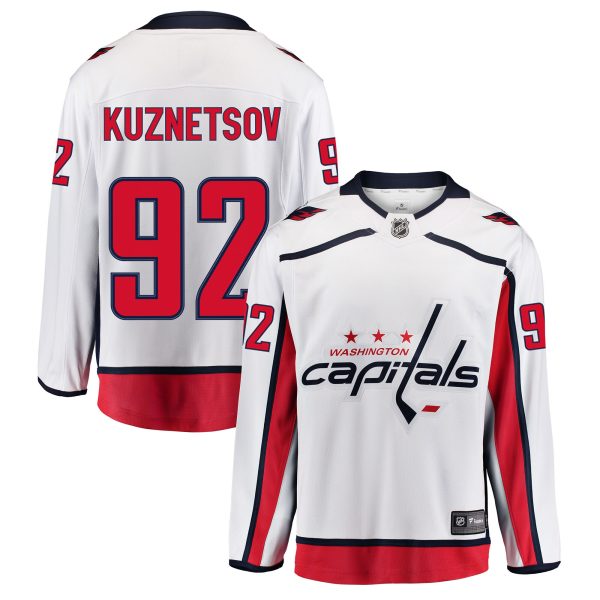 washington capitals fanatics away breakaway jersey – evgeny kuznetsov – mens – Toronto Maple Leafs Jerseys and Headwear Collection