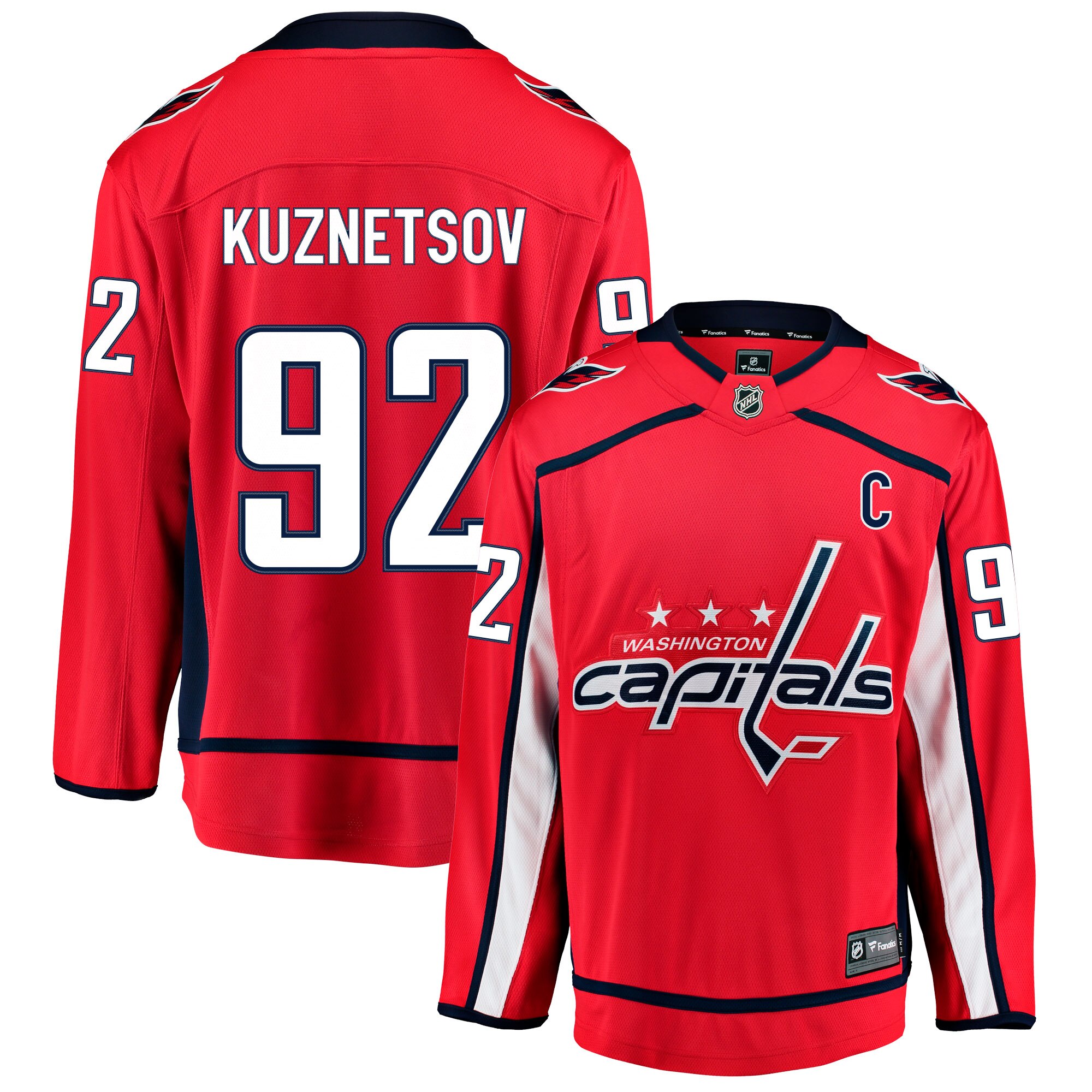 washington capitals fanatics home breakaway jersey – evgeny kuznetsov – mens – Toronto Maple Leafs Jerseys and Headwear Collection