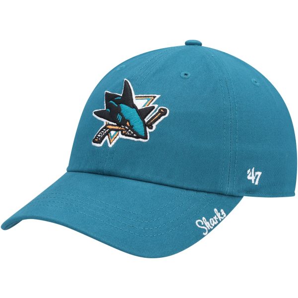 women8217s 821747 teal san jose sharks team miata clean up adjustable hat – Toronto Maple Leafs Jerseys and Headwear Collection