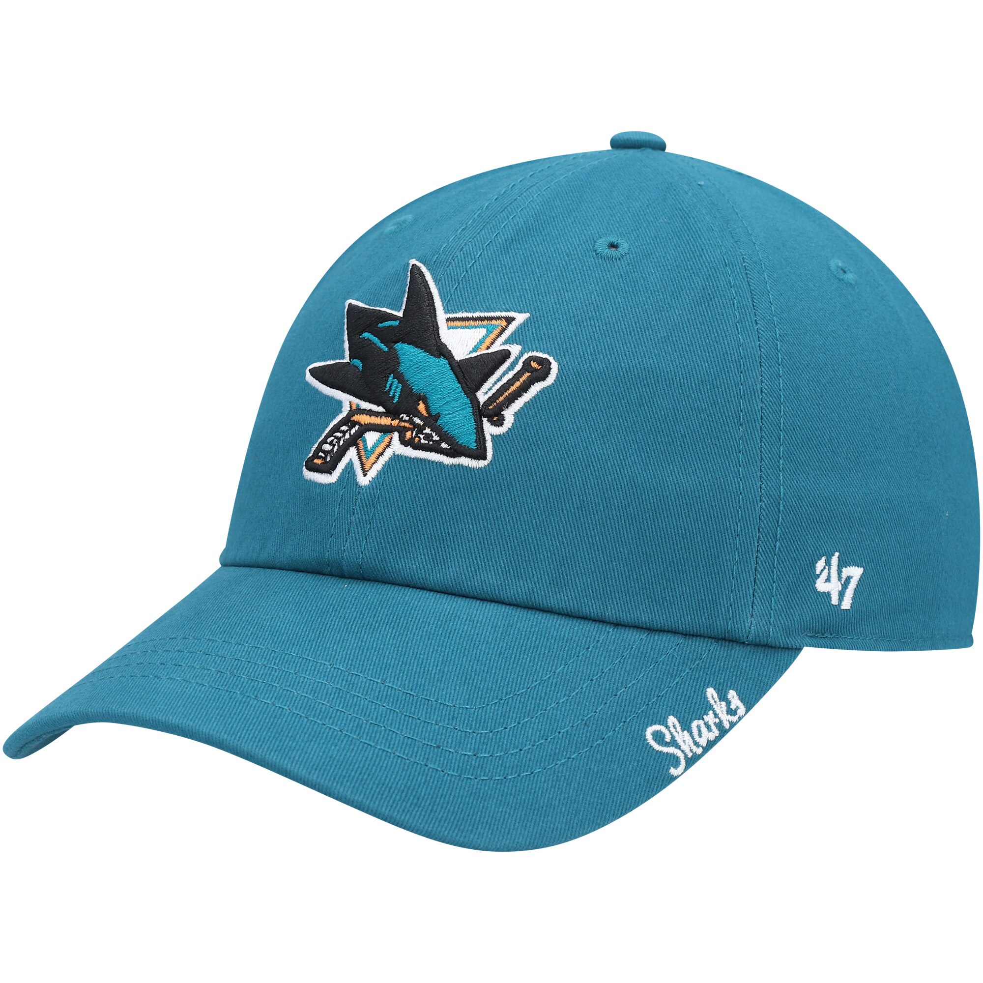 women8217s 821747 teal san jose sharks team miata clean up adjustable hat – Toronto Maple Leafs Jerseys and Headwear Collection