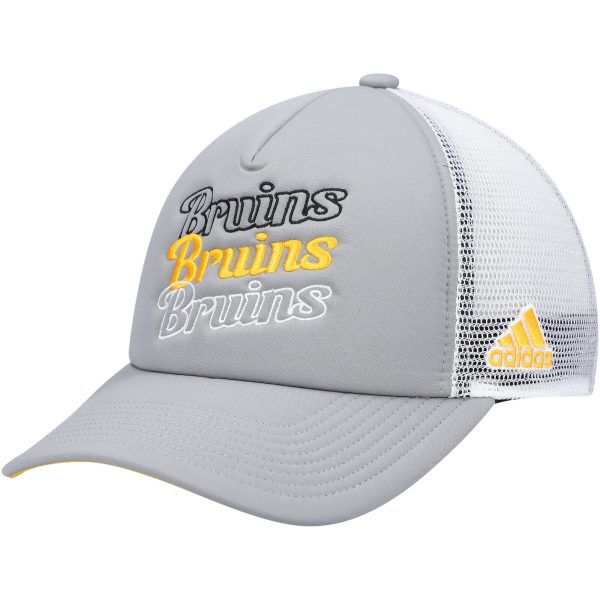 women8217s adidas graywhite boston bruins foam trucker snapback hat – Toronto Maple Leafs Jerseys and Headwear Collection