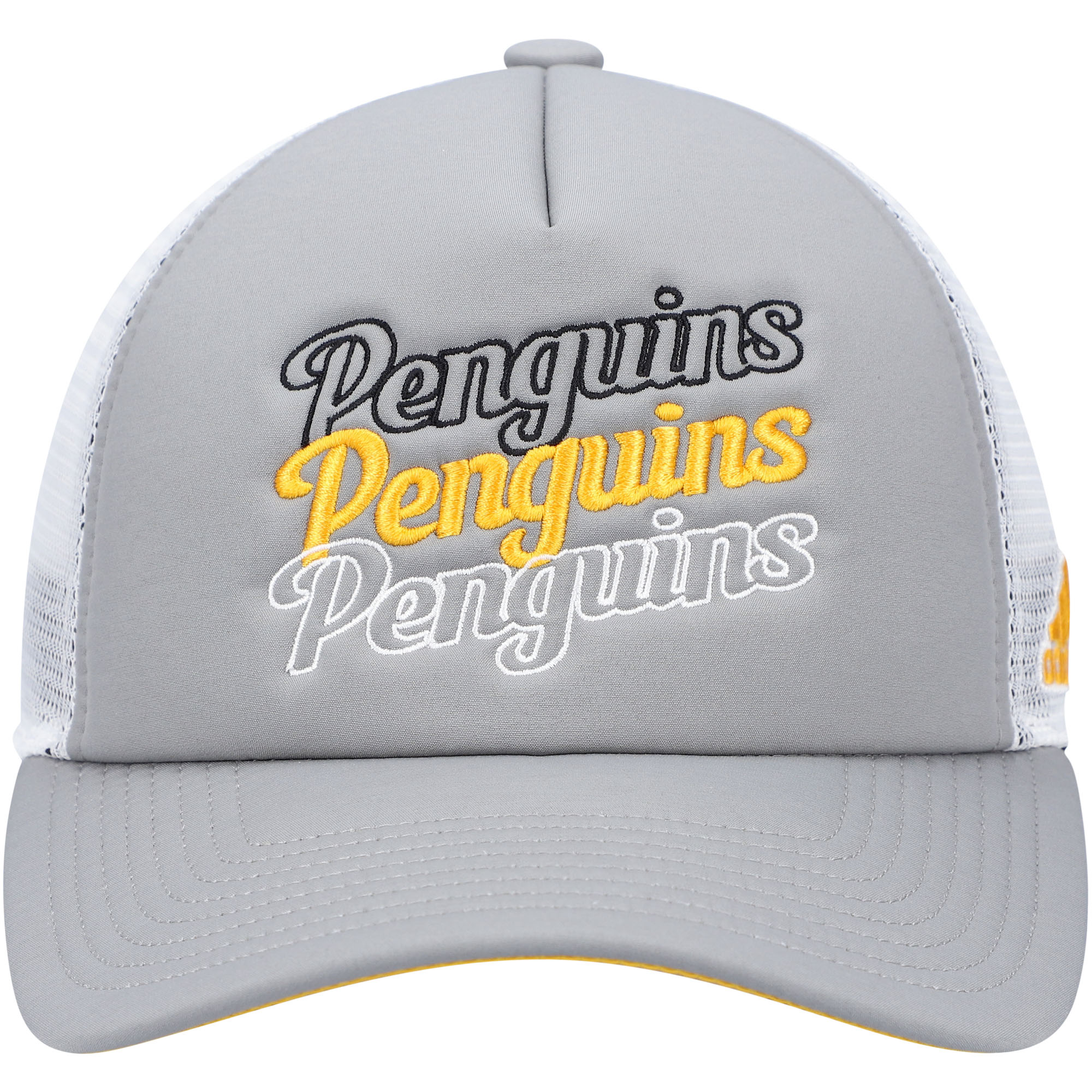women8217s adidas graywhite pittsburgh penguins foam trucker snapback hat – Toronto Maple Leafs Jerseys and Headwear Collection