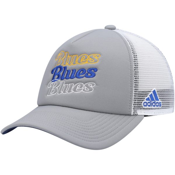 women8217s adidas graywhite st. louis blues foam trucker snapback hat – Toronto Maple Leafs Jerseys and Headwear Collection
