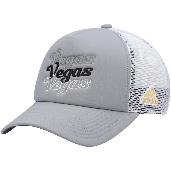 women8217s adidas graywhite vegas golden knights foam trucker snapback hat – Toronto Maple Leafs Jerseys and Headwear Collection