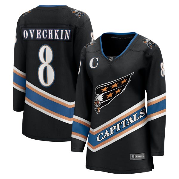women8217s fanatics alexander ovechkin black washington capitals alternate 50th anniversary premier breakaway player jersey – Toronto Maple Leafs Jerseys and Headwear Collection