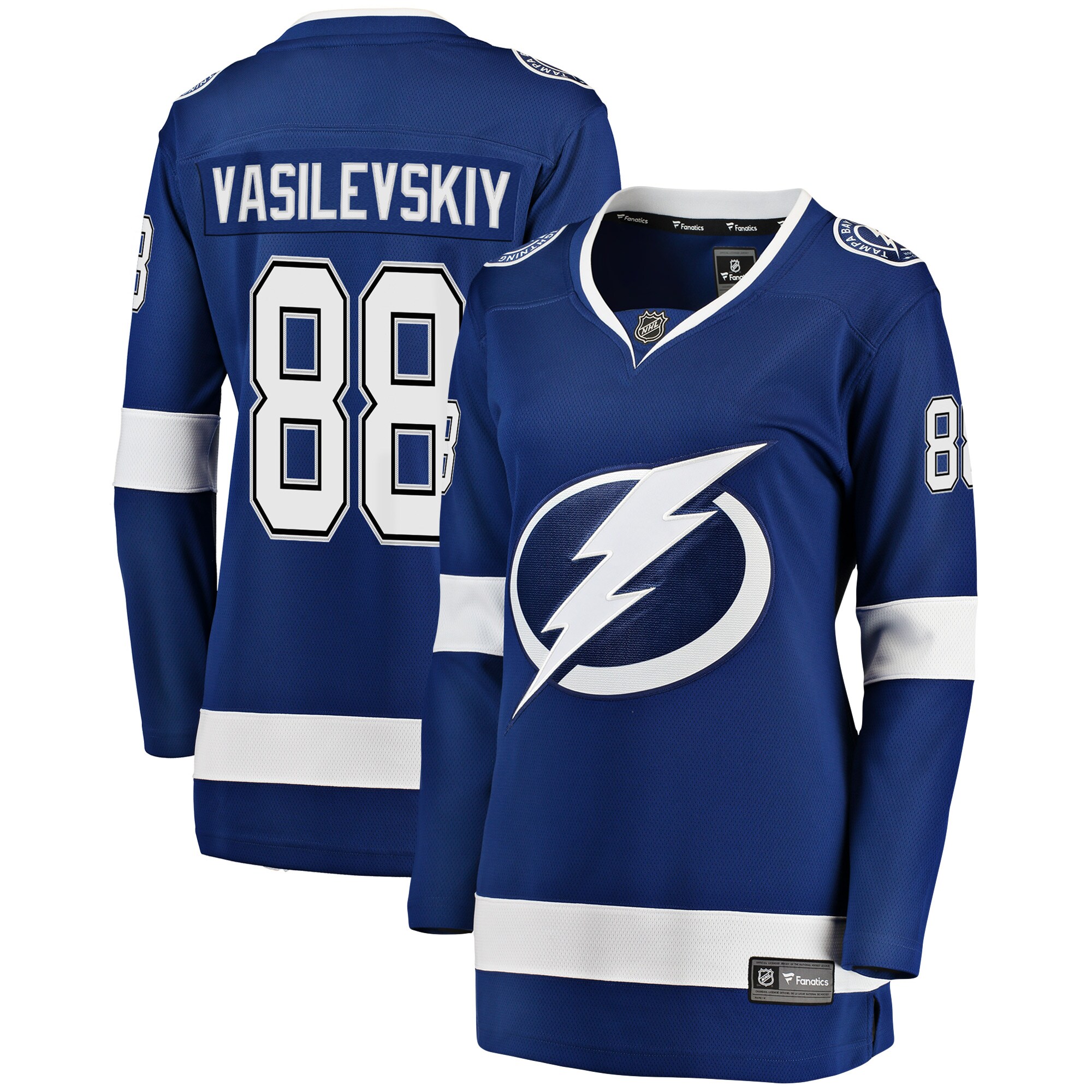women8217s fanatics andrei vasilevskiy blue tampa bay lightning premier breakaway player jersey – Toronto Maple Leafs Jerseys and Headwear Collection