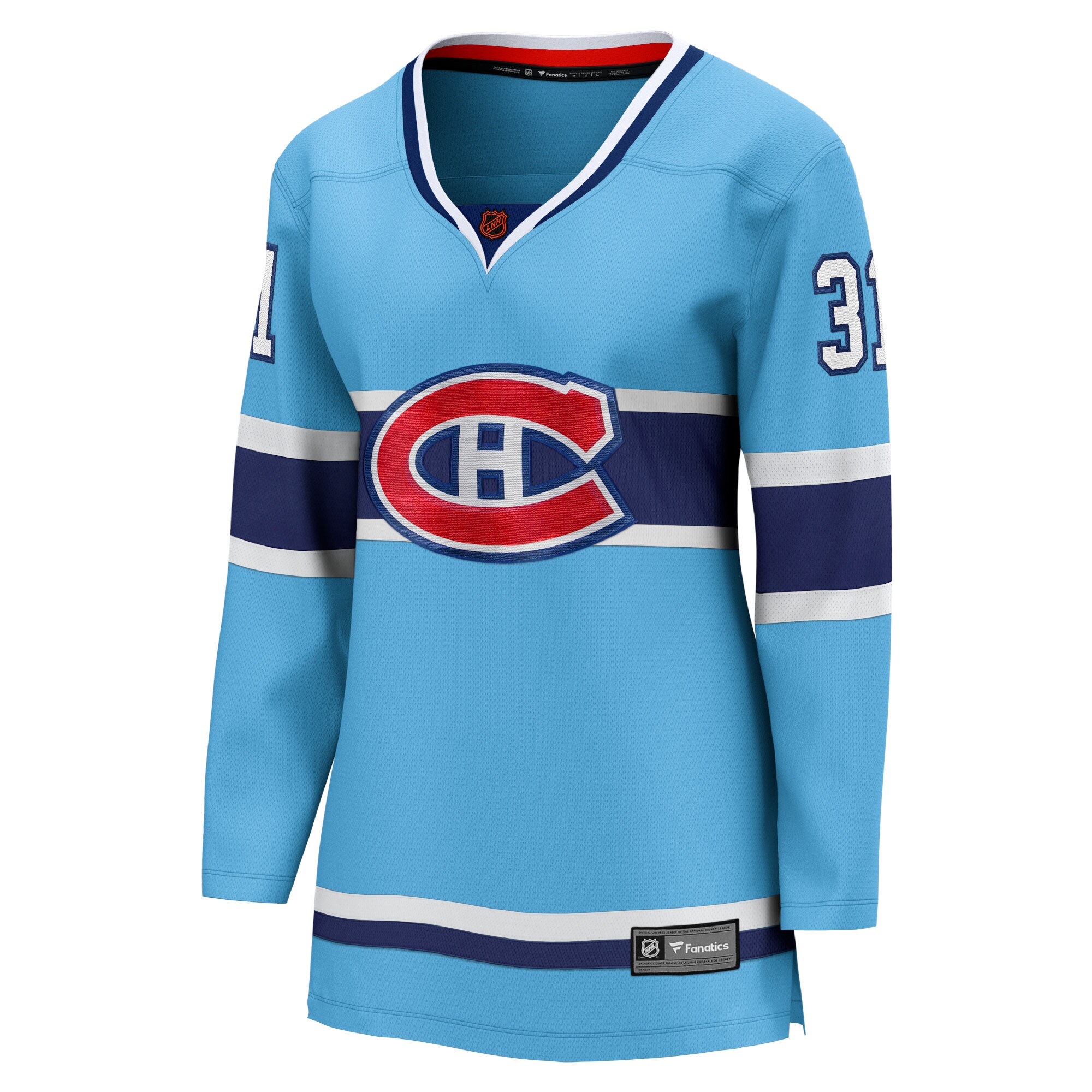 women8217s fanatics carey price light blue montreal canadiens special edition 2.0 breakaway player jersey – Toronto Maple Leafs Jerseys and Headwear Collection