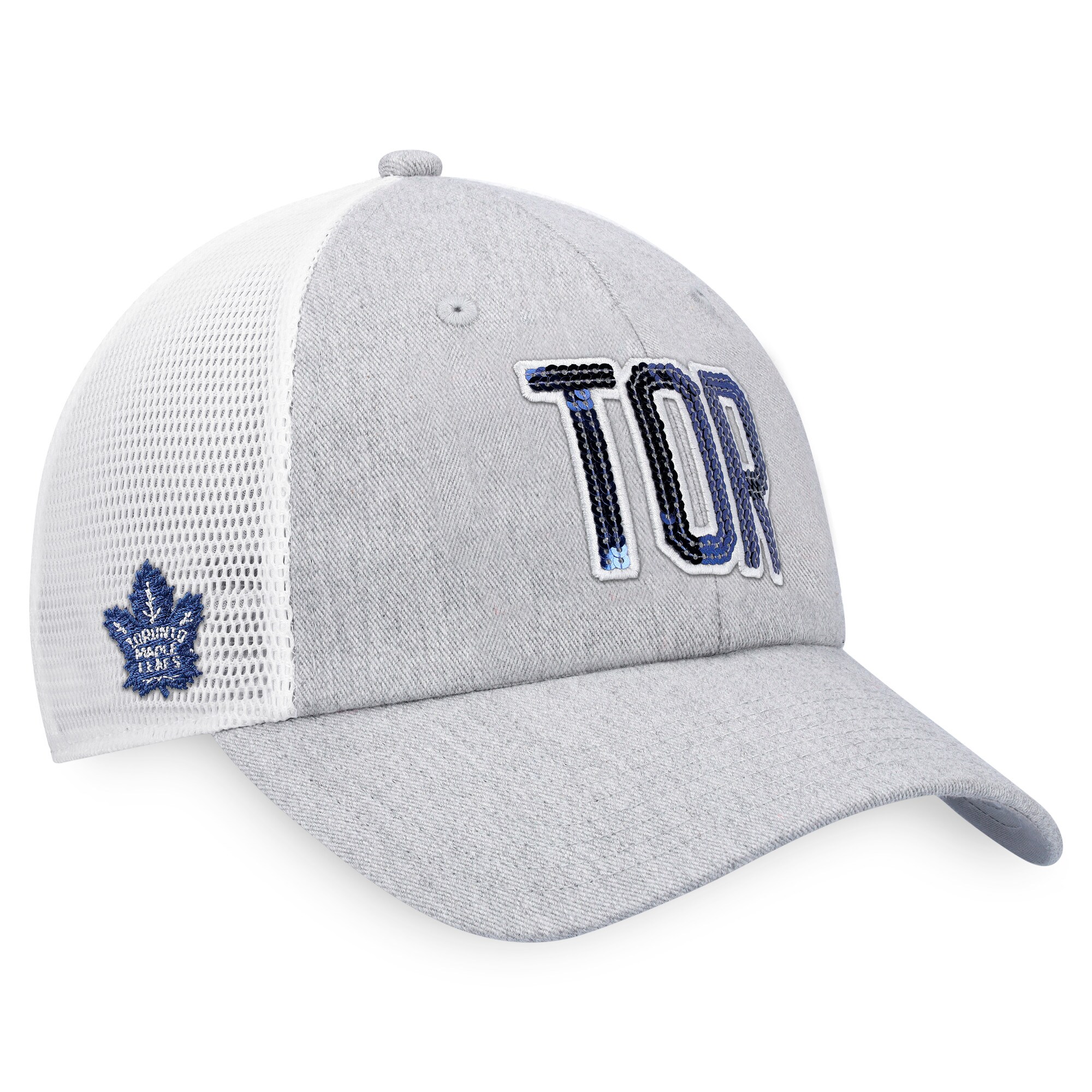 women8217s fanatics heather graywhite toronto maple leafs iconic glimmer trucker snapback hat – Toronto Maple Leafs Jerseys and Headwear Collection