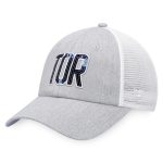 women8217s fanatics heather graywhite toronto maple leafs iconic glimmer trucker snapback hat – Toronto Maple Leafs Jerseys and Headwear Collection