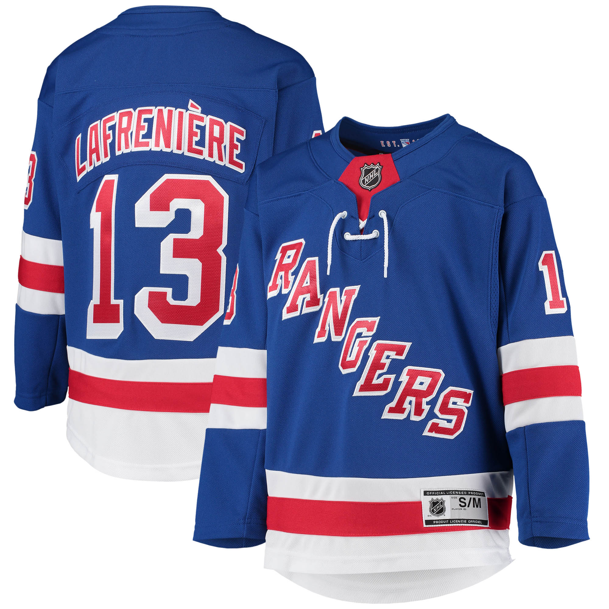 youth alexis lafreniere blue new york rangers home premier player jersey – Toronto Maple Leafs Jerseys and Headwear Collection
