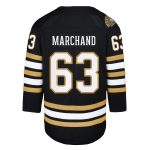 youth brad marchand black boston bruins 100th anniversary premier player jersey – Toronto Maple Leafs Jerseys and Headwear Collection