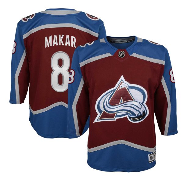 youth cale makar burgundy colorado avalanche home premier player jersey – Toronto Maple Leafs Jerseys and Headwear Collection