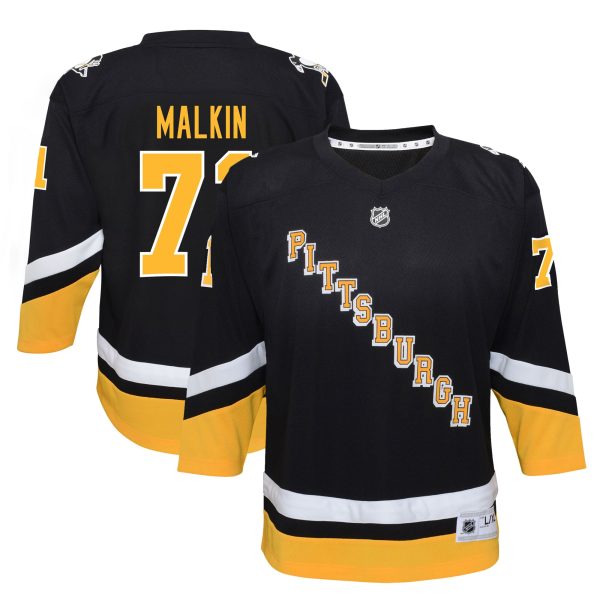 youth evgeni malkin black pittsburgh penguins 202122 alternate replica player jersey – Toronto Maple Leafs Jerseys and Headwear Collection