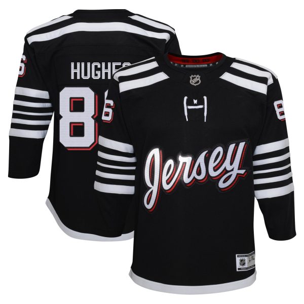 youth jack hughes black new jersey devils alternate premier player jersey – Toronto Maple Leafs Jerseys and Headwear Collection