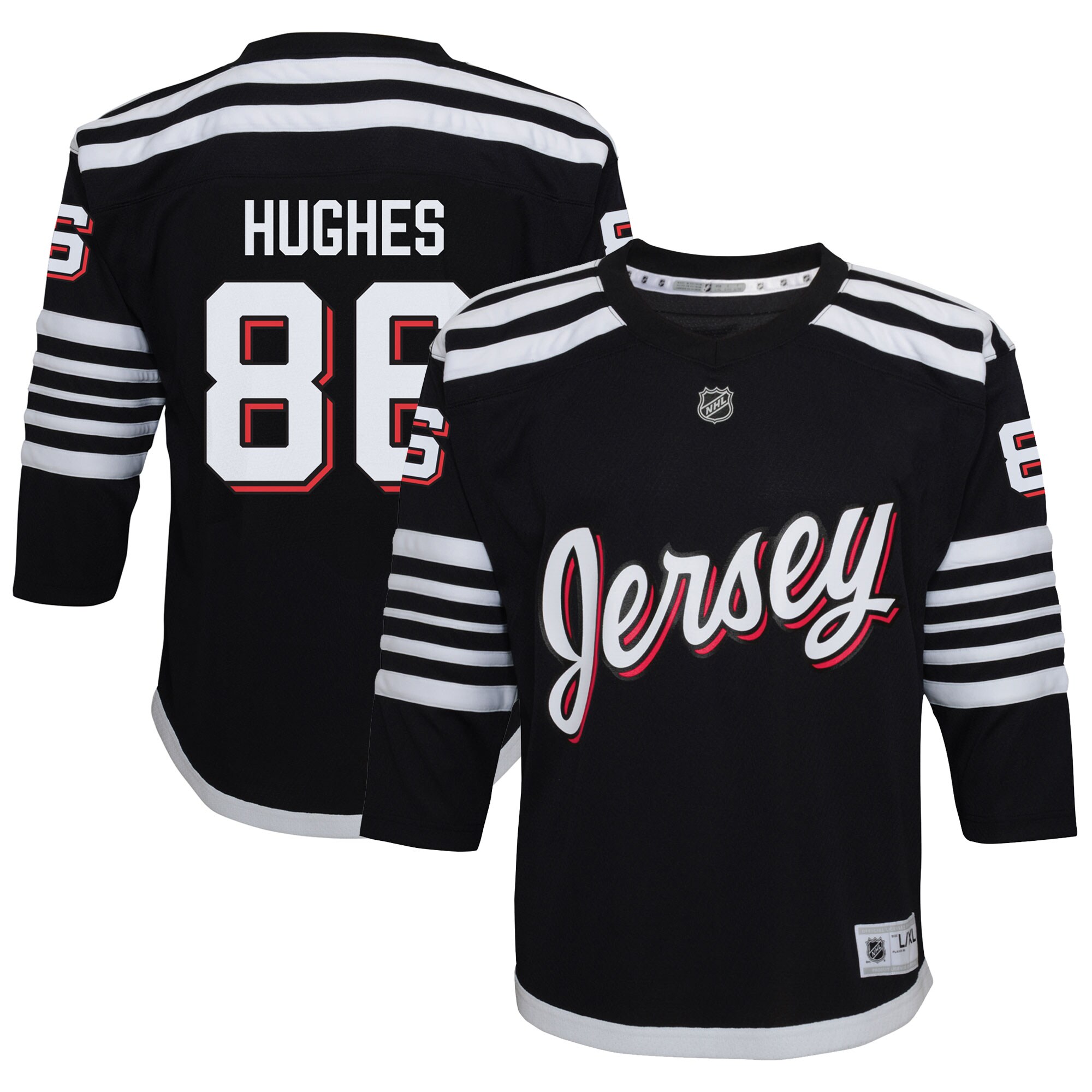 youth jack hughes black new jersey devils alternate replica player jersey – Toronto Maple Leafs Jerseys and Headwear Collection