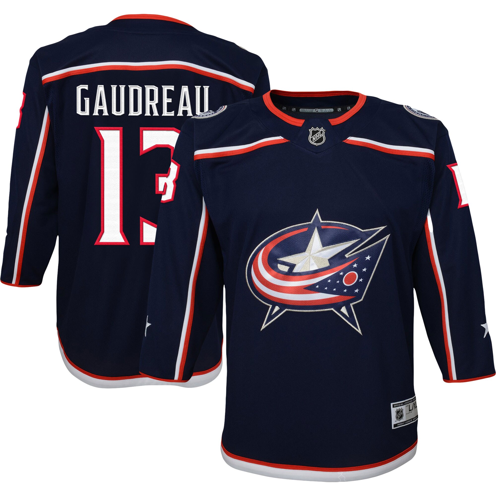 youth johnny gaudreau navy columbus blue jackets 202223 premier player jersey – Toronto Maple Leafs Jerseys and Headwear Collection