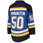 youth jordan binnington blue st. louis blues home replica player jersey – Toronto Maple Leafs Jerseys and Headwear Collection