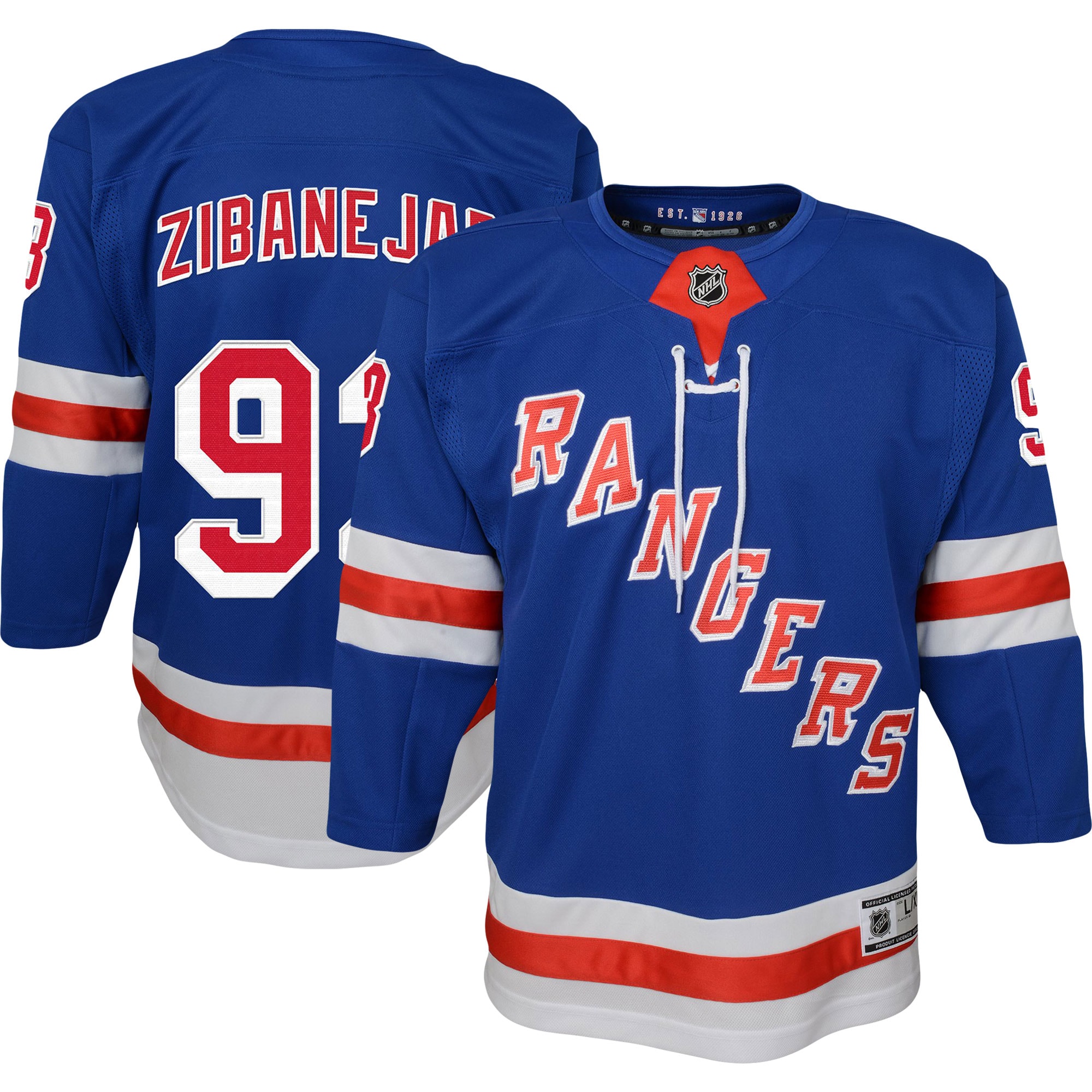 youth mika zibanejad blue new york rangers home premier player jersey – Toronto Maple Leafs Jerseys and Headwear Collection