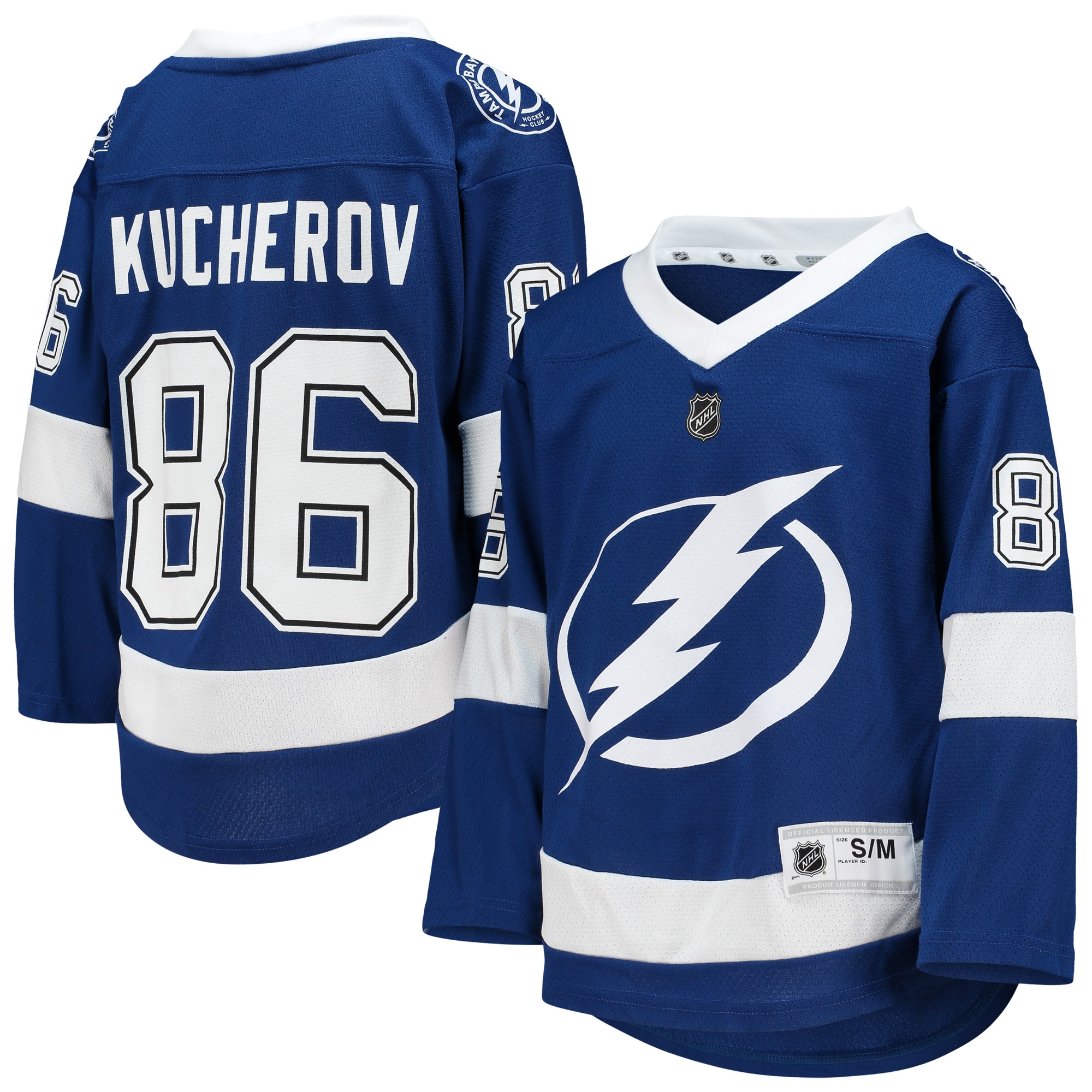 youth nikita kucherov blue tampa bay lightning home replica player jersey – Toronto Maple Leafs Jerseys and Headwear Collection