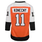 youth travis konecny burnt orange philadelphia flyers home replica player jersey – Toronto Maple Leafs Jerseys and Headwear Collection