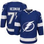 youth victor hedman blue tampa bay lightning home premier player jersey – Toronto Maple Leafs Jerseys and Headwear Collection
