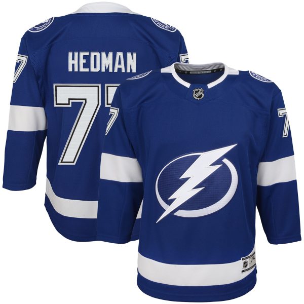 youth victor hedman blue tampa bay lightning home premier player jersey – Toronto Maple Leafs Jerseys and Headwear Collection
