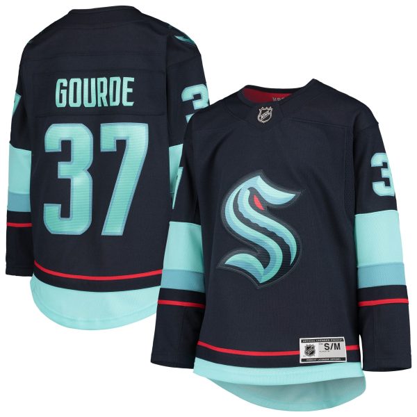 youth yanni gourde deep sea blue seattle kraken home premier player jersey – Toronto Maple Leafs Jerseys and Headwear Collection